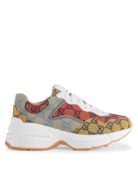 gucci embroidered sneakers price|farfetch gucci sneakers sale.